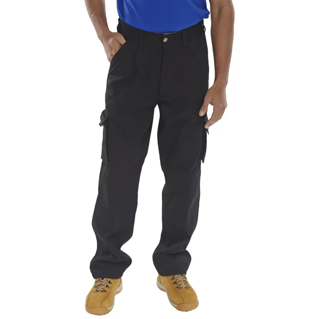 Beeswift Traders Newark Trousers Black 36T