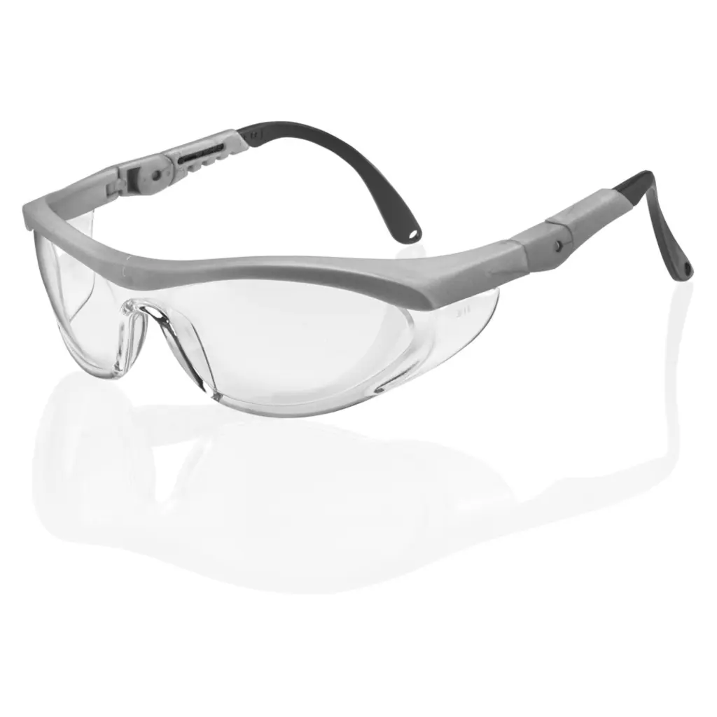 Beeswift Utah Safety Spectacles Clear / Grey 