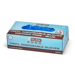 Vinyl Disposable Powder Free Gloves Clear Xl Pack of 100