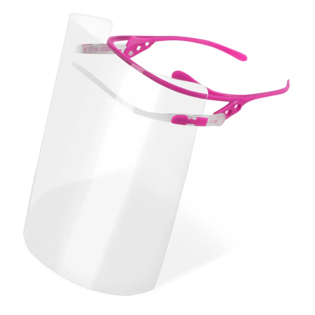 Beeswift Visor Frame Inc 10 Visors Pink 