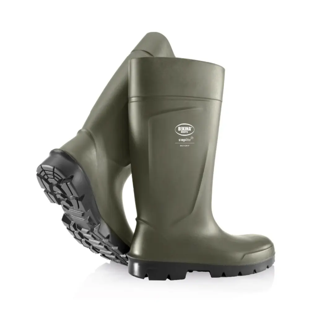 Bekina Steplite Easygrip Safety S5 Green Size 5 / Eu 38