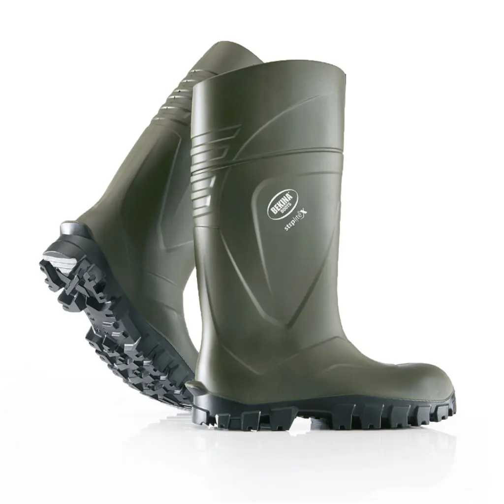 Bekina Steplite X Solid Grip Full Safety S5 Green Size 7 / Eu 41