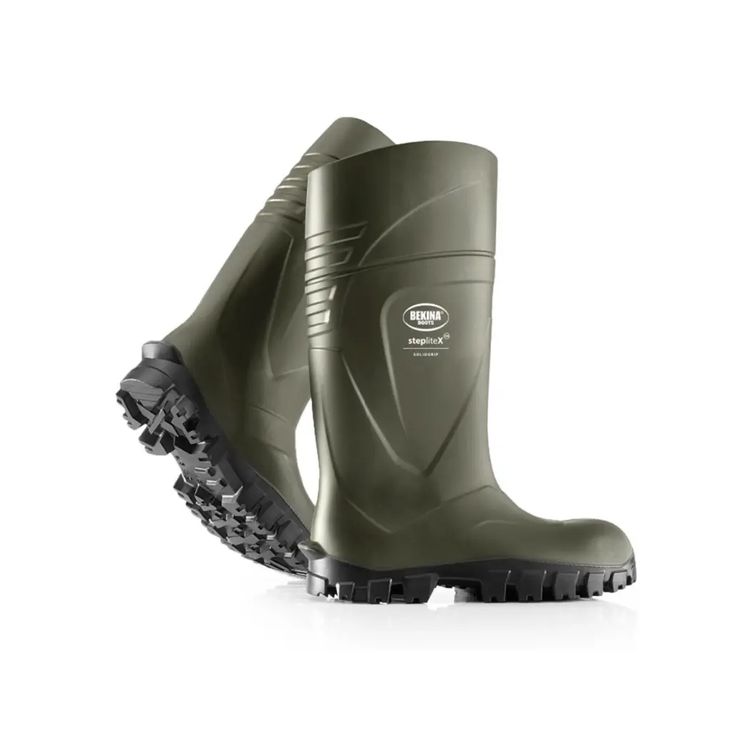 Bekina Steplite X Solid Grip Non Safety Green Size 9 / Eu 43