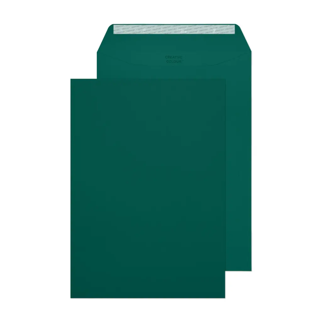 Blake Colour C4 British Racing Green Pocket Peel and Seal 120gsm 324x229mm BOX 250