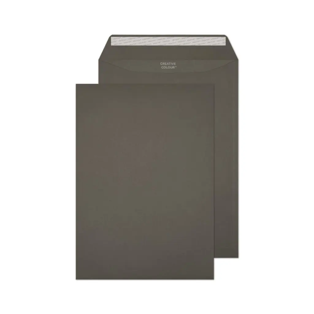 Blake Colour C4 Graphite Grey Pocket Peel and Seal 120gsm 324x229mm BOX 250 PACK 10