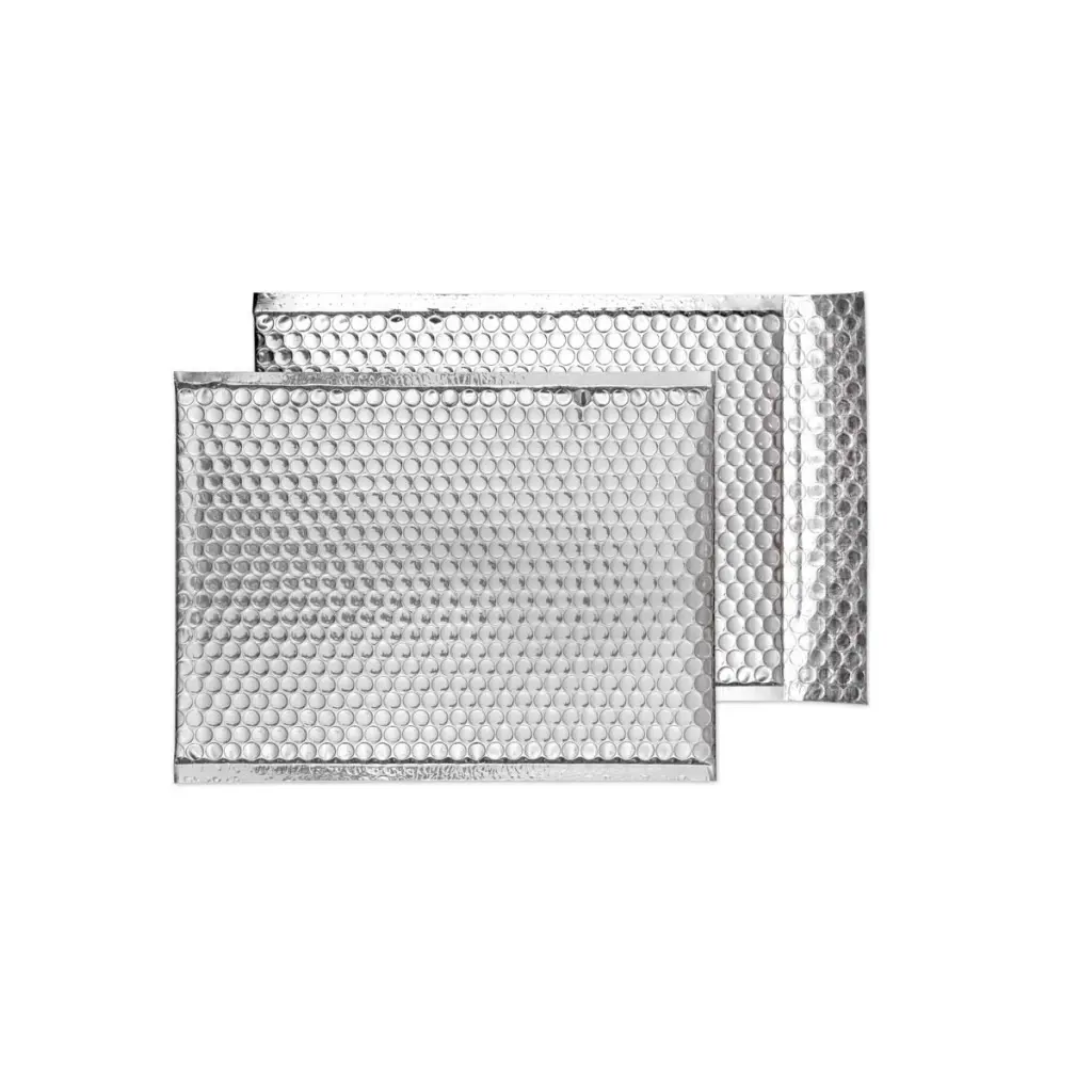 Blake Colour C4 Sterling Silver Metallic Bubble Peel and Seal 70Mu 320x240mm BOX 100
