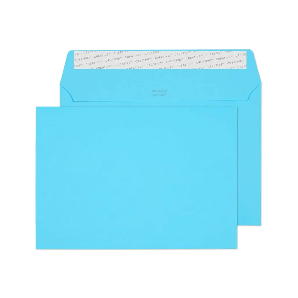 Blake Colour C5 Cocktail Blue Wallet Peel and Seal 120gsm 162x229mm BOX 500