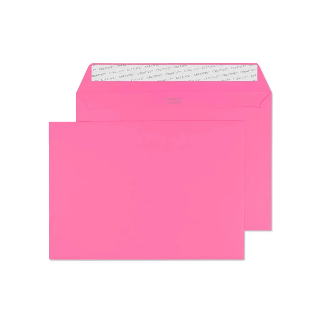 Blake Colour C5 Flamingo Pink Wallet Peel and Seal 120gsm 162x229mm BOX 500