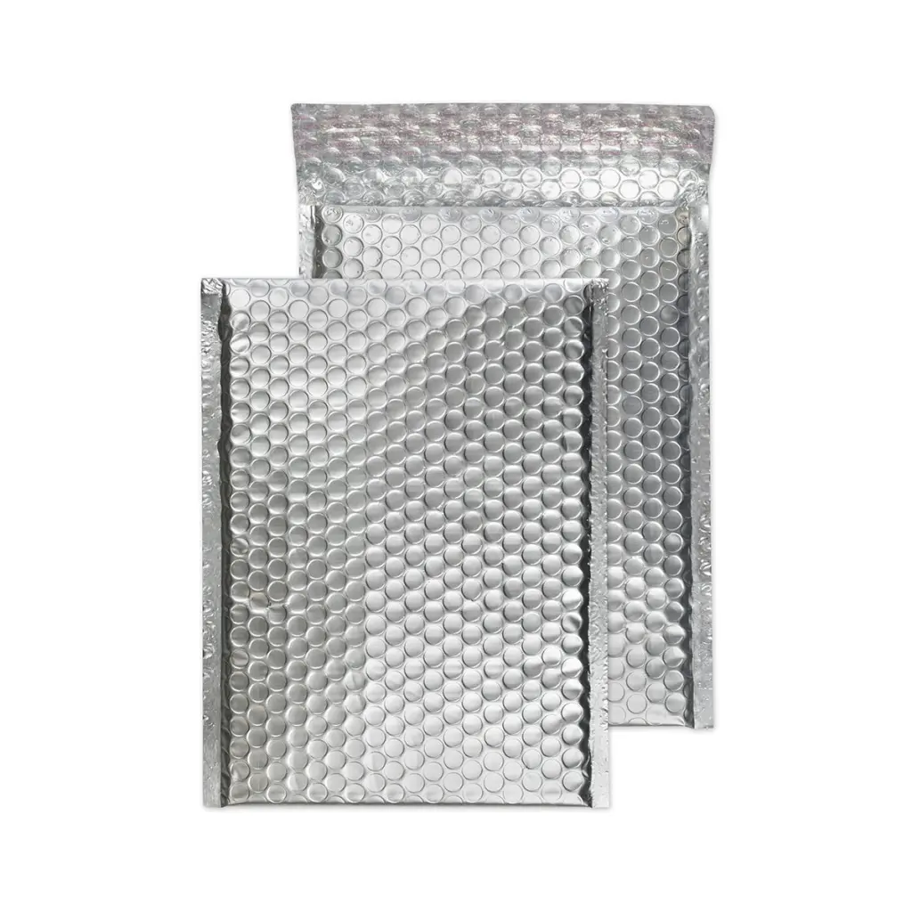Blake Colour C5+ Metallic Silver Metallic Bubble Peel and Seal 70Mu 250x180mm BOX 100