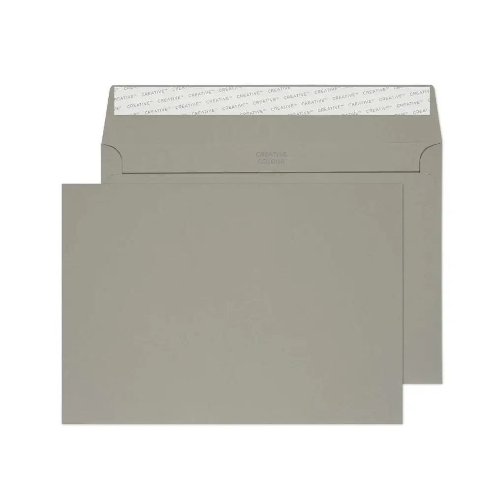 Blake Colour C5 Storm Grey Wallet Peel and Seal 120gsm 162x229mm BOX 500