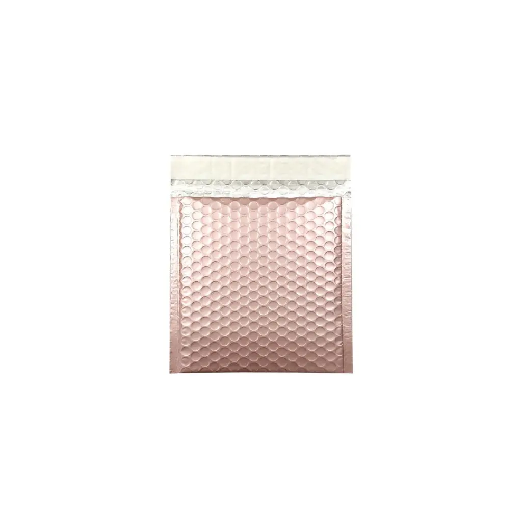 Blake Colour CD Rose Gold Metallic Bubble Peel and Seal 70 Mu 165x165mm BOX 100