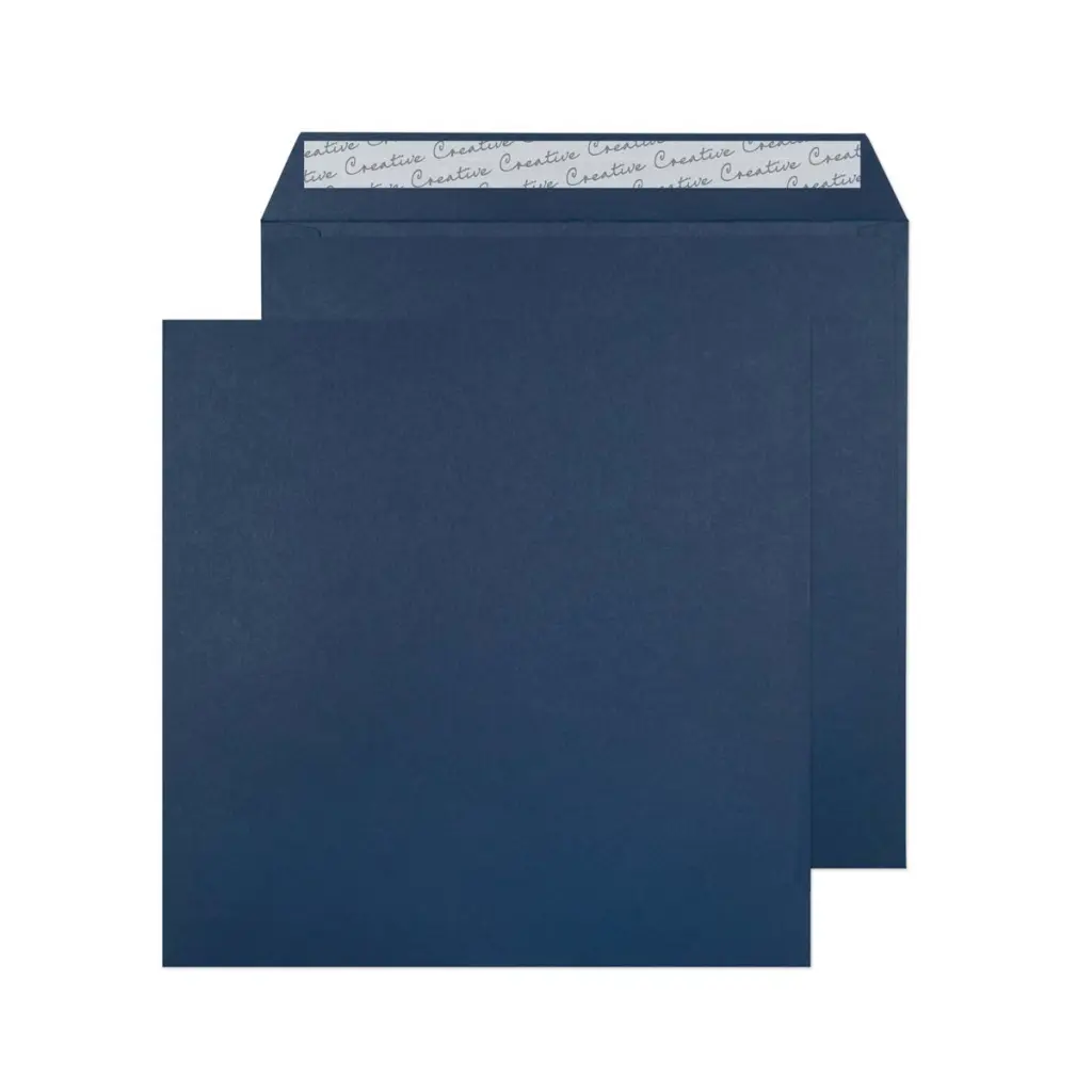 Blake Colour Oxford Blue Square Peel and Seal 120gsm 220x220mm BOX 250