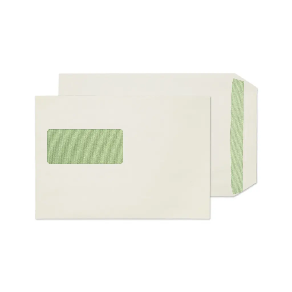 Blake Environmental Flora Recycled C5 Natural White Pocket Window Self Sea 229x162mm BOX 500
