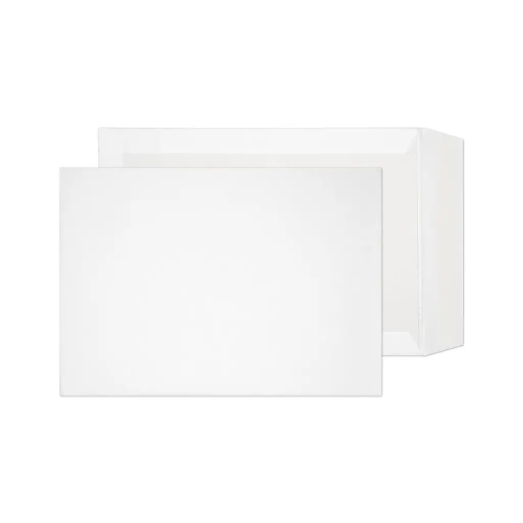 Blake Everyday B4 White Boardback Pocket Peel and Seal 120gsm 352x250mm BOX 125