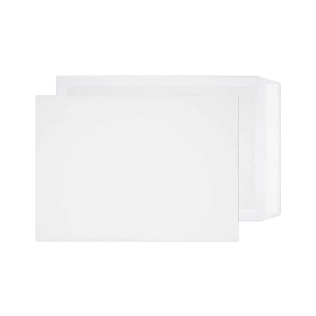 Blake Everyday C3 White Boardback Pocket Peel and Seal 120gsm 450x324mm BOX 100