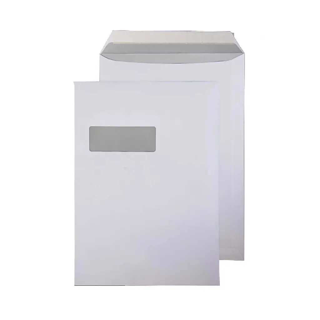 Blake Everyday C4 Bright White Pocket Window Peel and Seal 120gsm 324x229mm BOX 250