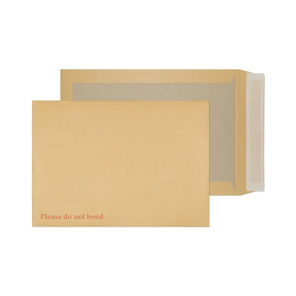 Blake Everyday C4 Manilla Boardback Pocket Peel and Seal 120gsm 324x229mm BOX 125