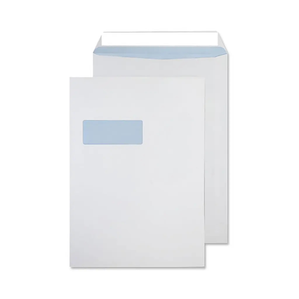 Blake Everyday C4 Ultra White Pocket Window Peel and Seal 120gsm 324x229mm BOX 250