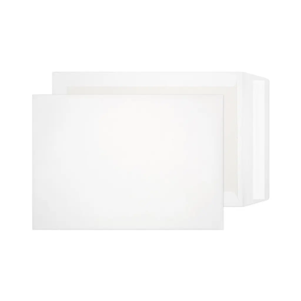 Blake Everyday C4 White Boardback Pocket Peel and Seal 120gsm 324x229mm BOX 125