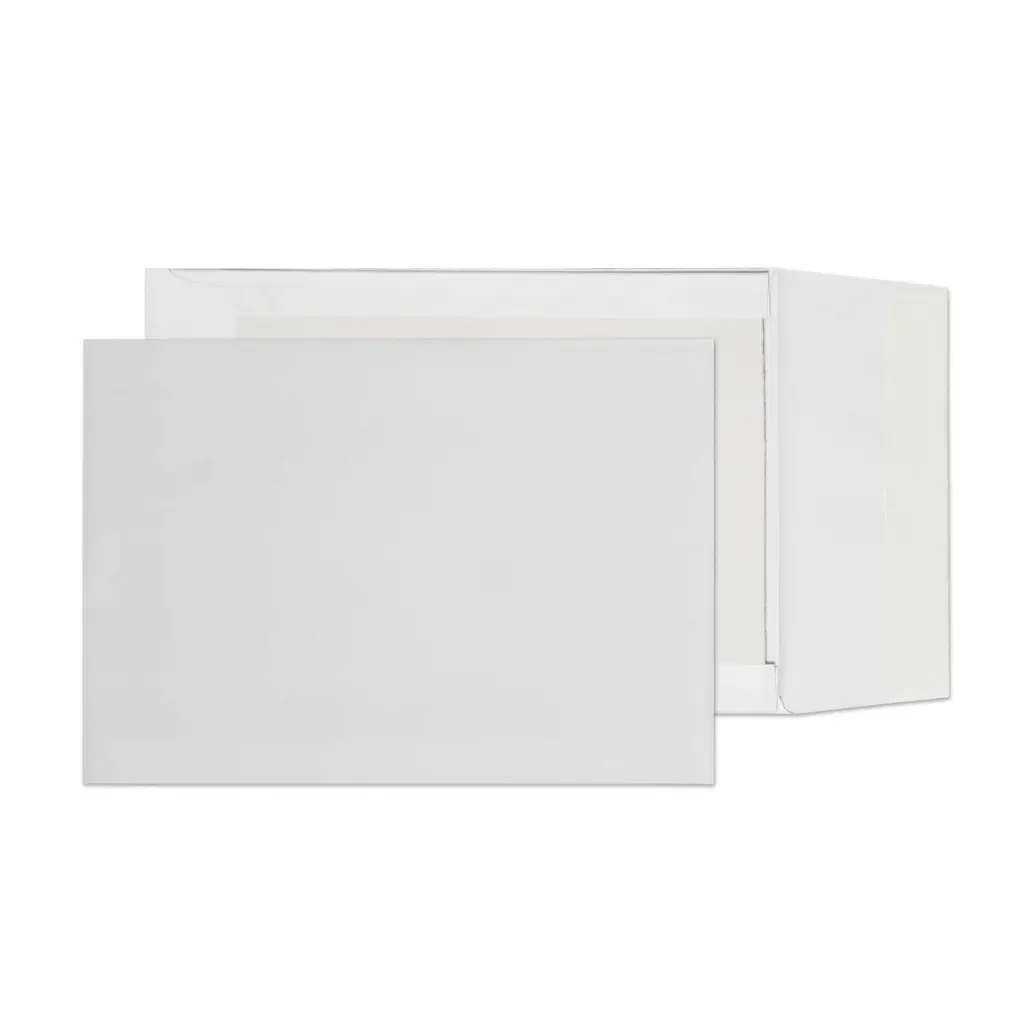 Blake Everyday C4 White Boardback Pocket Peel and Seal 120gsm 324x229x50mm BOX 125