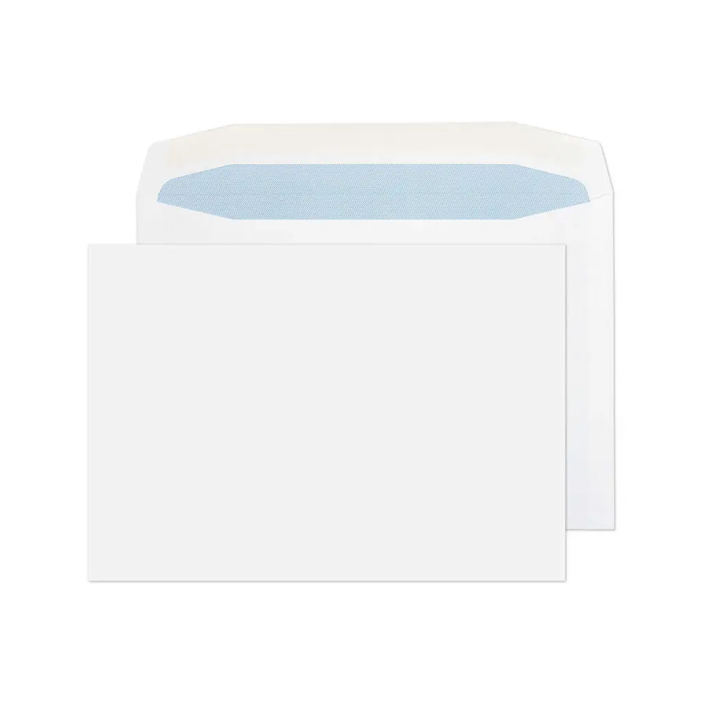 Blake Everyday C4 White Mailing Wallet Gummed 100gsm 229x324mm BOX 250