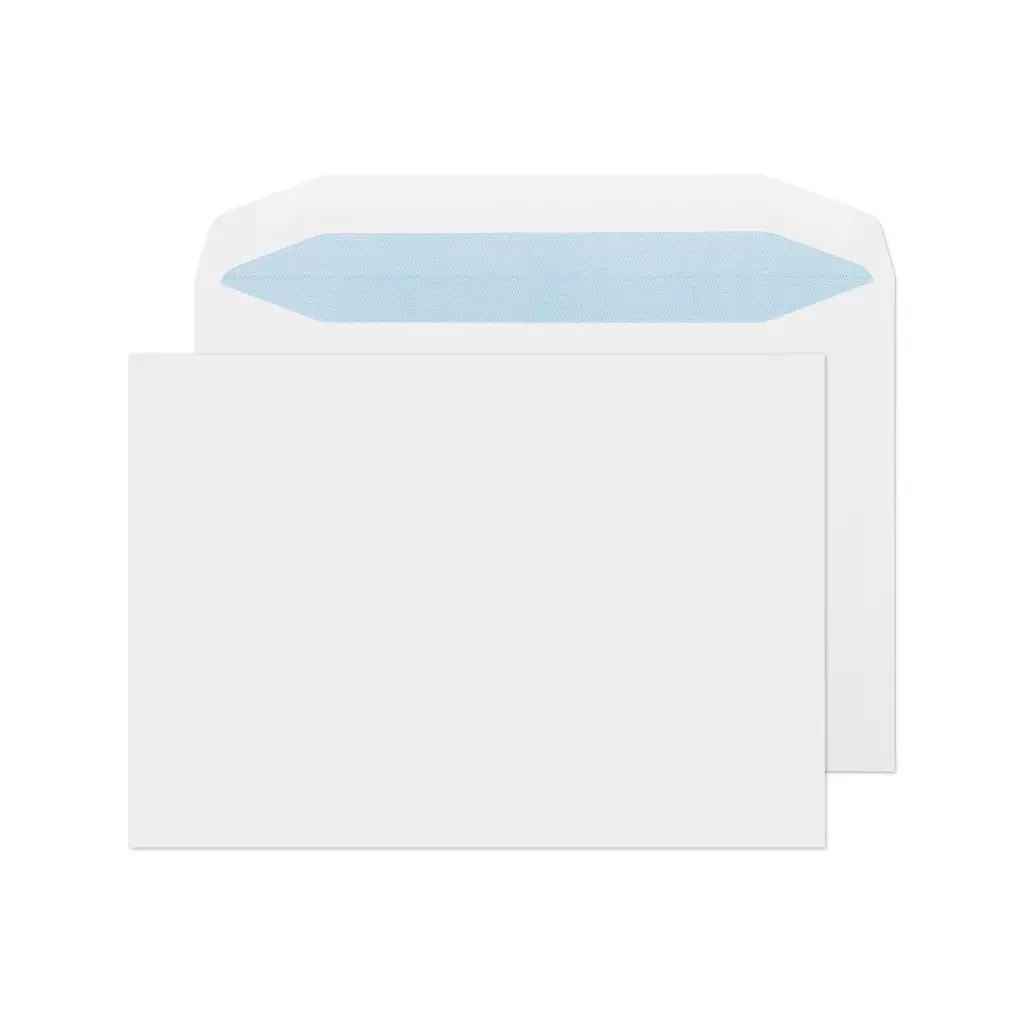 Blake Everyday C4 White Mailing Wallet Gummed 120gsm 229x324mm BOX 250