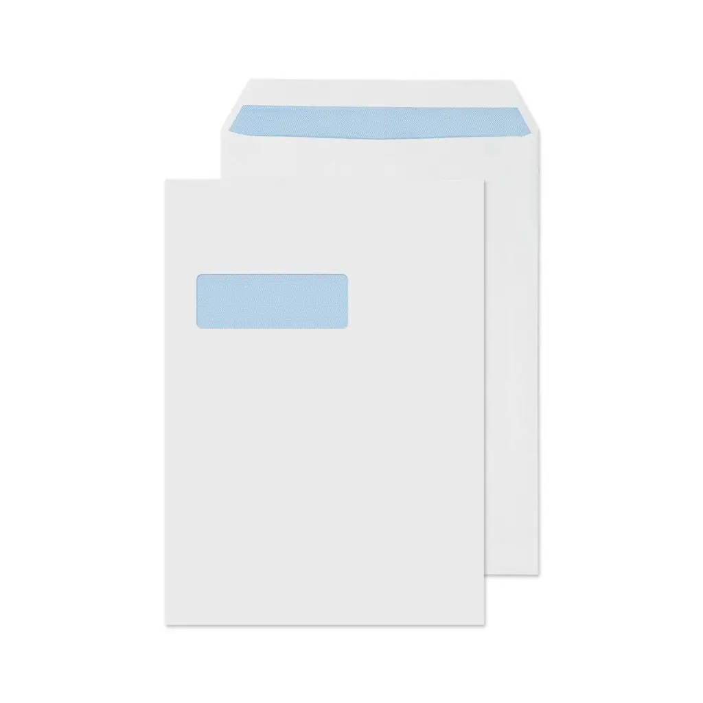 Blake Everyday C4 White Pocket Window Self Seal 120gsm 324x229mm BOX 250