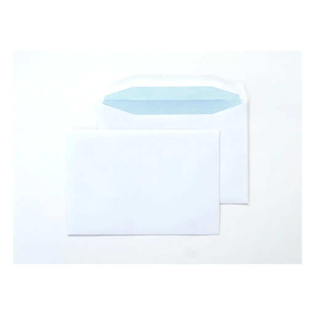 Blake Everyday C5+ White Mailing Wallet Gummed 90gsm 162x235mm BOX 500