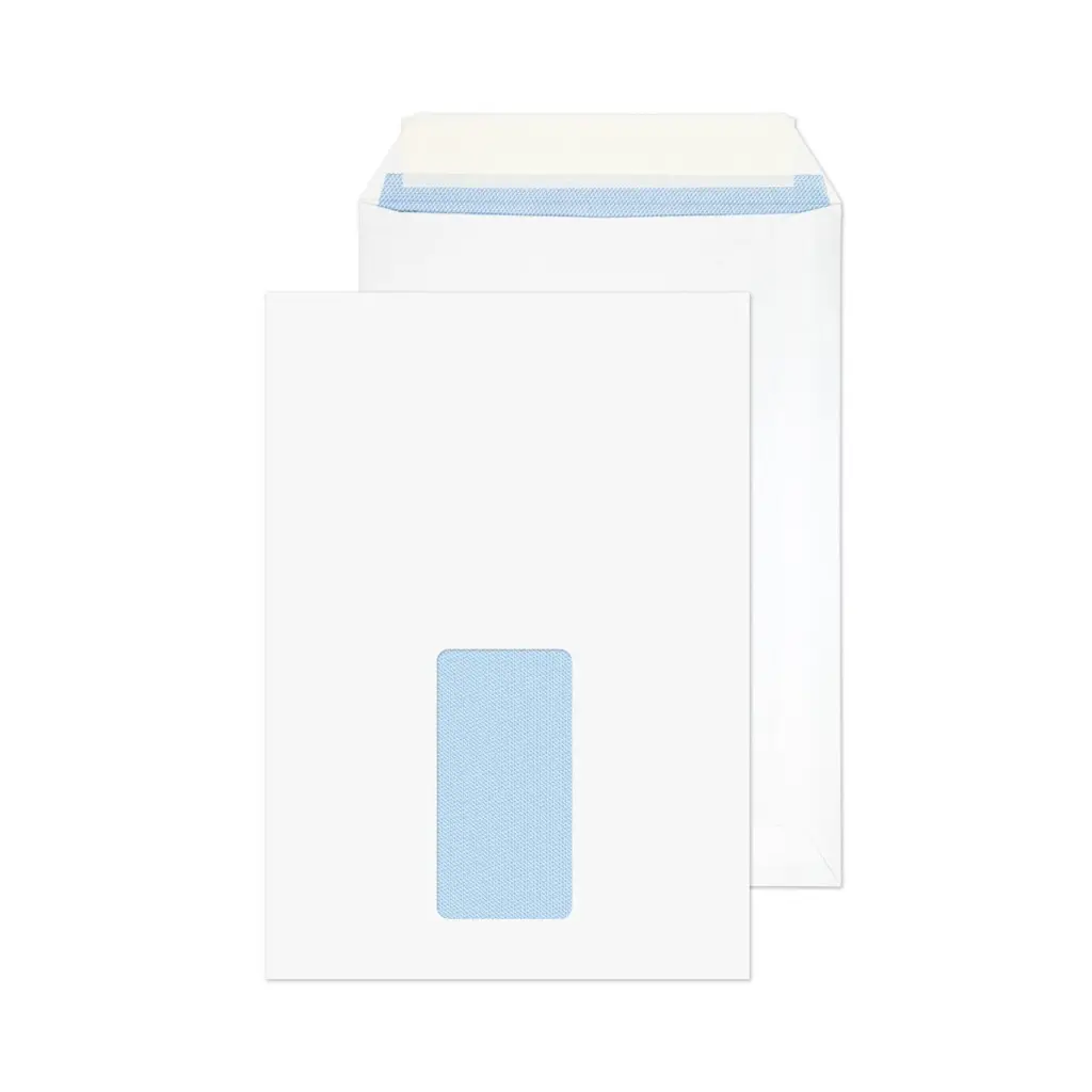 Blake Everyday C5 White Pocket Window Peel and Seal 100gsm 229x162mm BOX 500