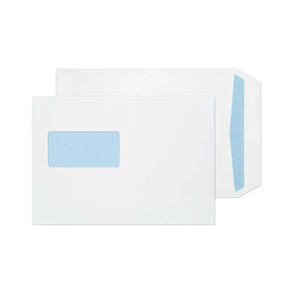 Blake Everyday C5 White Pocket Window Self Seal 100gsm 229x162mm BOX 500