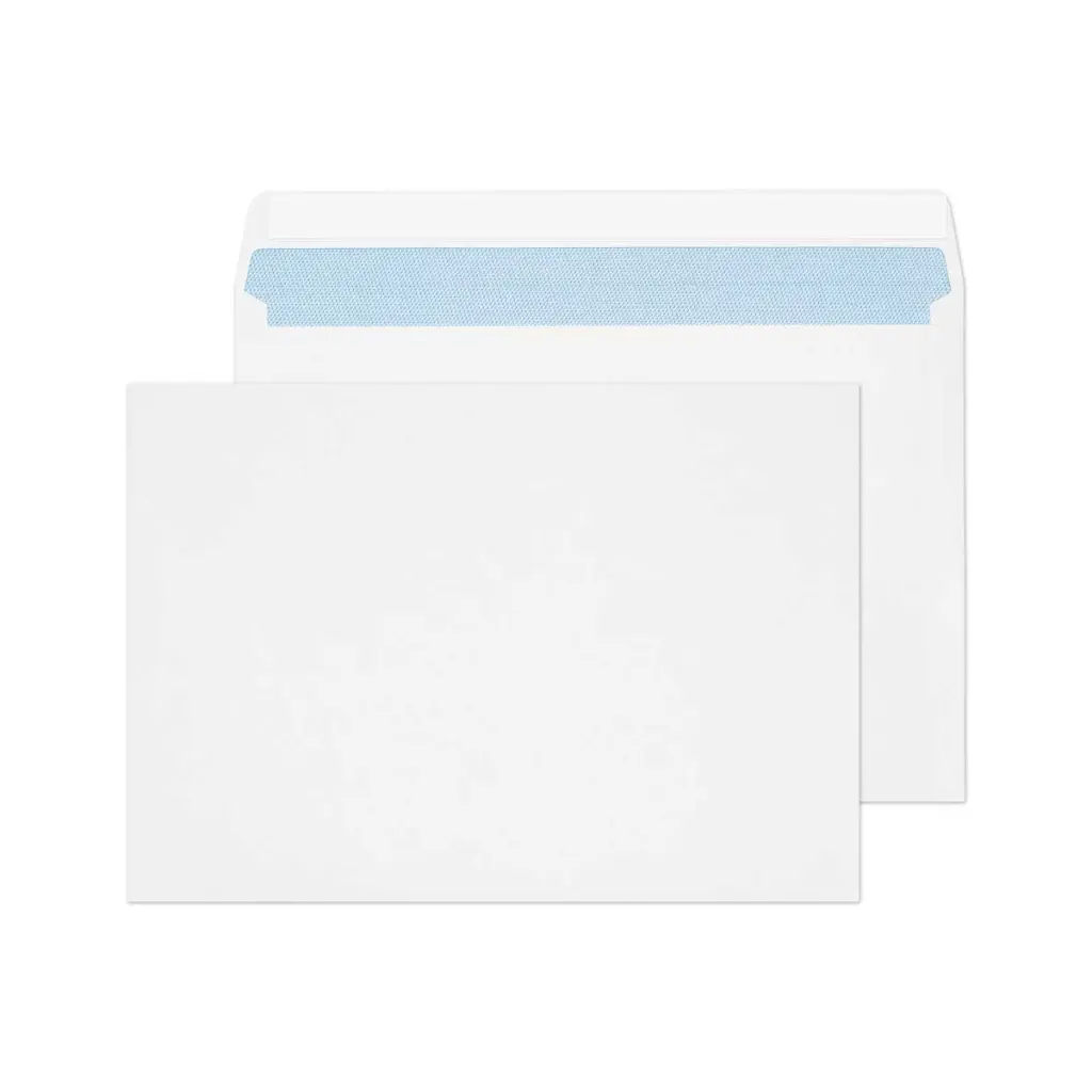 Blake Everyday C5 White Wallet Peel and Seal 100gsm 162x229mm BOX 500