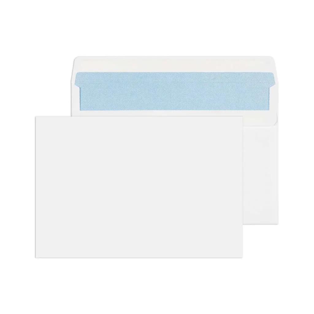 Blake Everyday C5+ White Wallet Self Seal 90gsm 162x238mm BOX 500