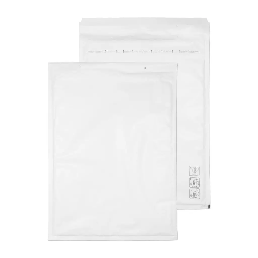 Blake Packaging C3 White Envolite Padded Bubble Mailer Peel and Seal 90gsm 300x430mm BOX 50