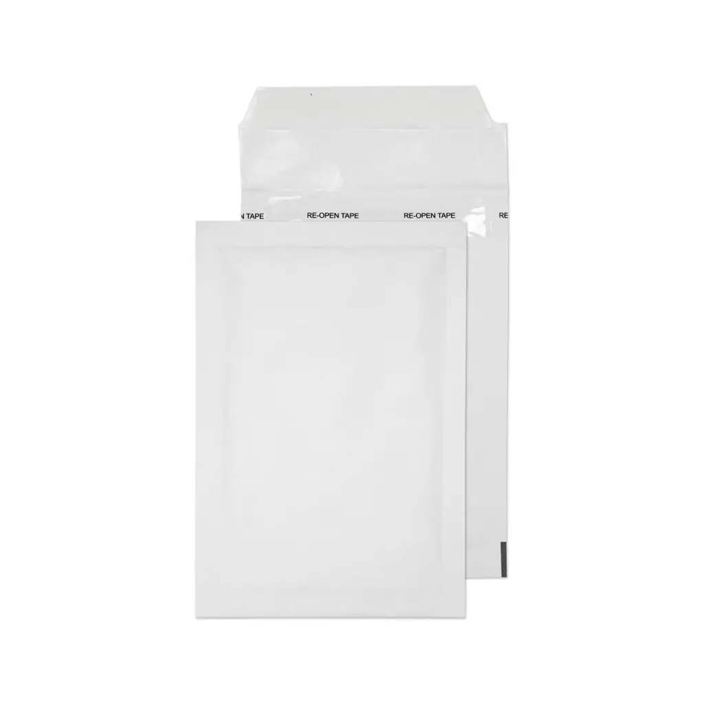 Blake Packaging C6 White Envolite Padded Bubble Mailer Peel and Seal 90gsm 165x100mm BOX 200