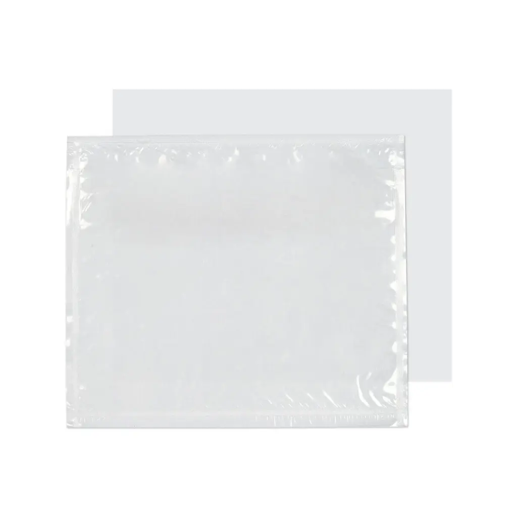 Blake Packaging C7 Clear Plain Polypost Polythene Peel and Seal 30Mu 123x111mm BOX 1000