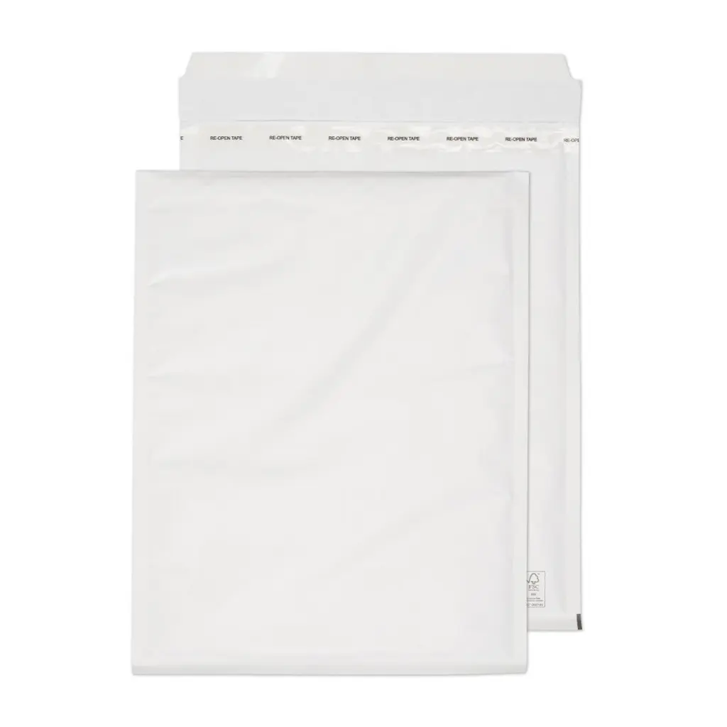 Blake Packaging White Envolite Padded Bubble Mailer Peel and Seal 90gsm 360x270mm BOX 100