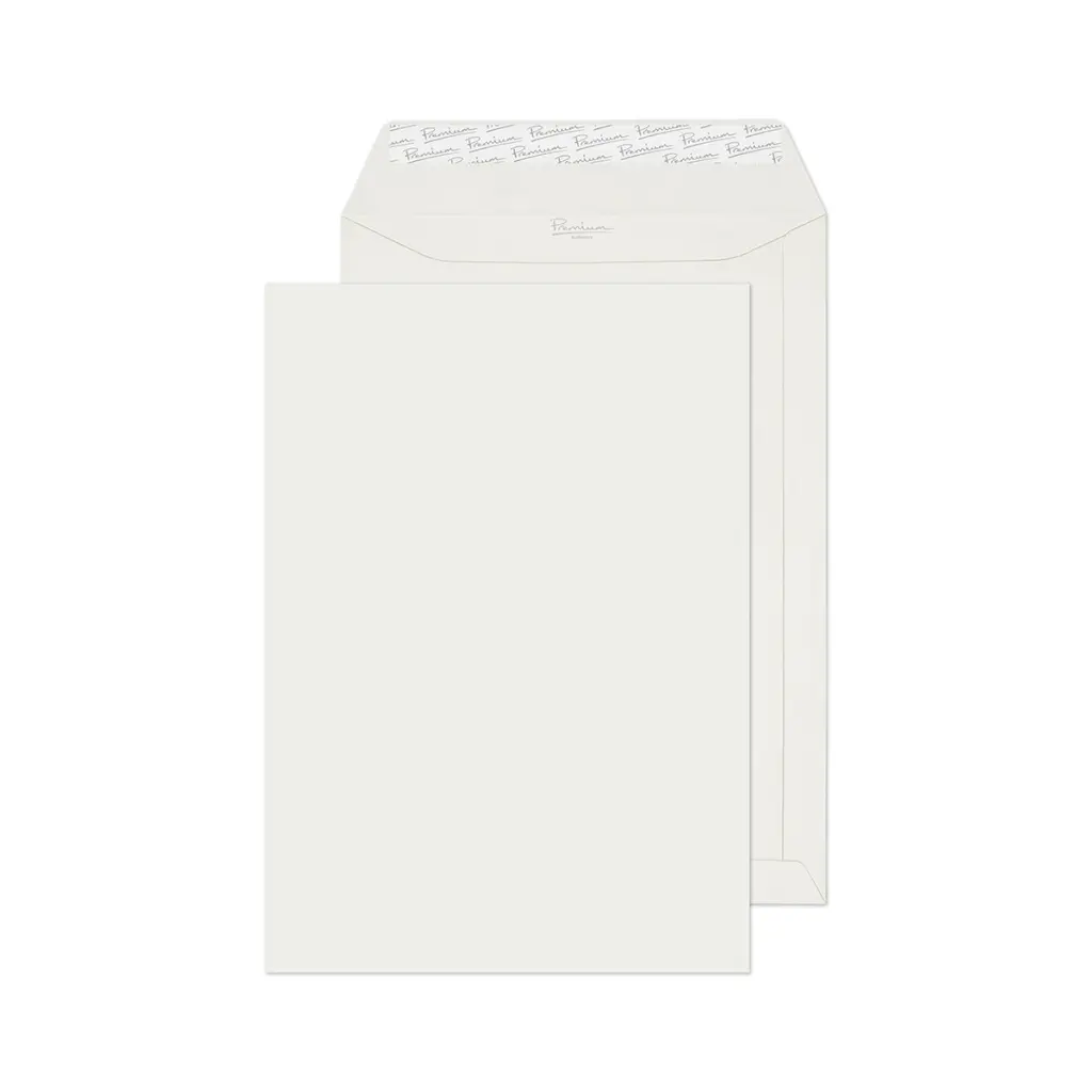 Blake Premium Business C4 Brilliant White Wove Pocket Peel and Seal 120gsm 324x229mm BOX 250