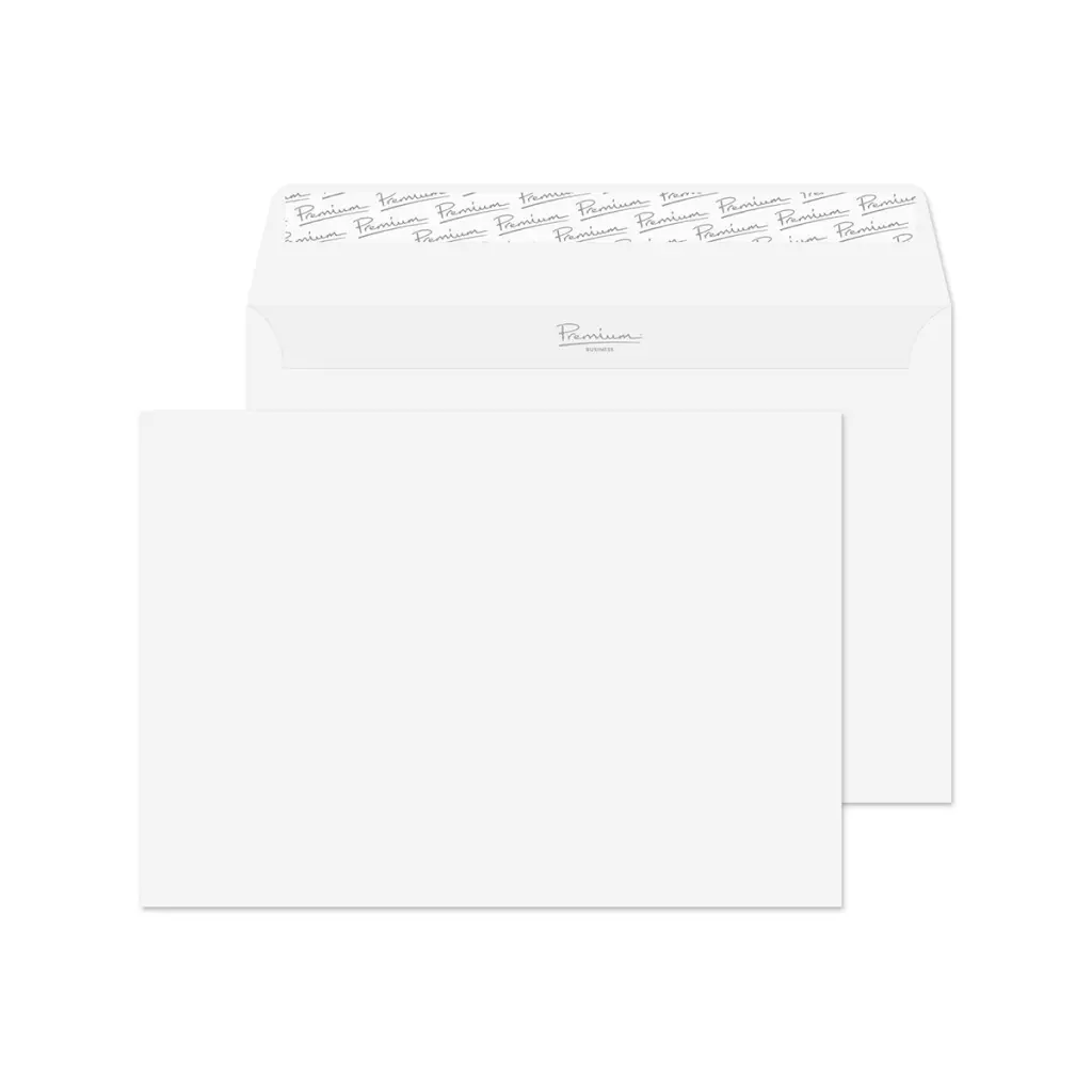 Blake Premium Business C5 Brilliant White Wove Wallet Peel and Seal 120 gsm 162x229mm PACK 50