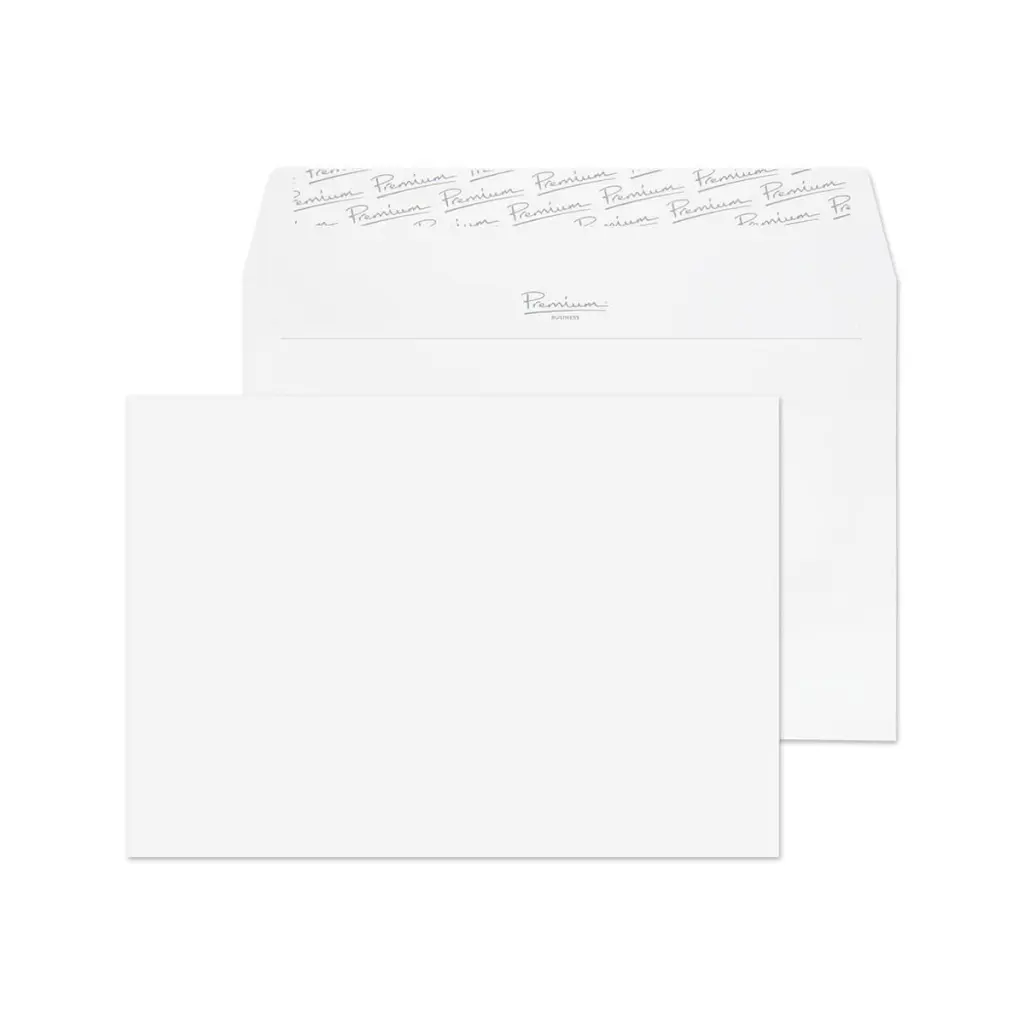 Blake Premium Business C5 Diamond White Smooth Wallet Peel and Seal 120gsm 162x229mm BOX 500 PACK 25