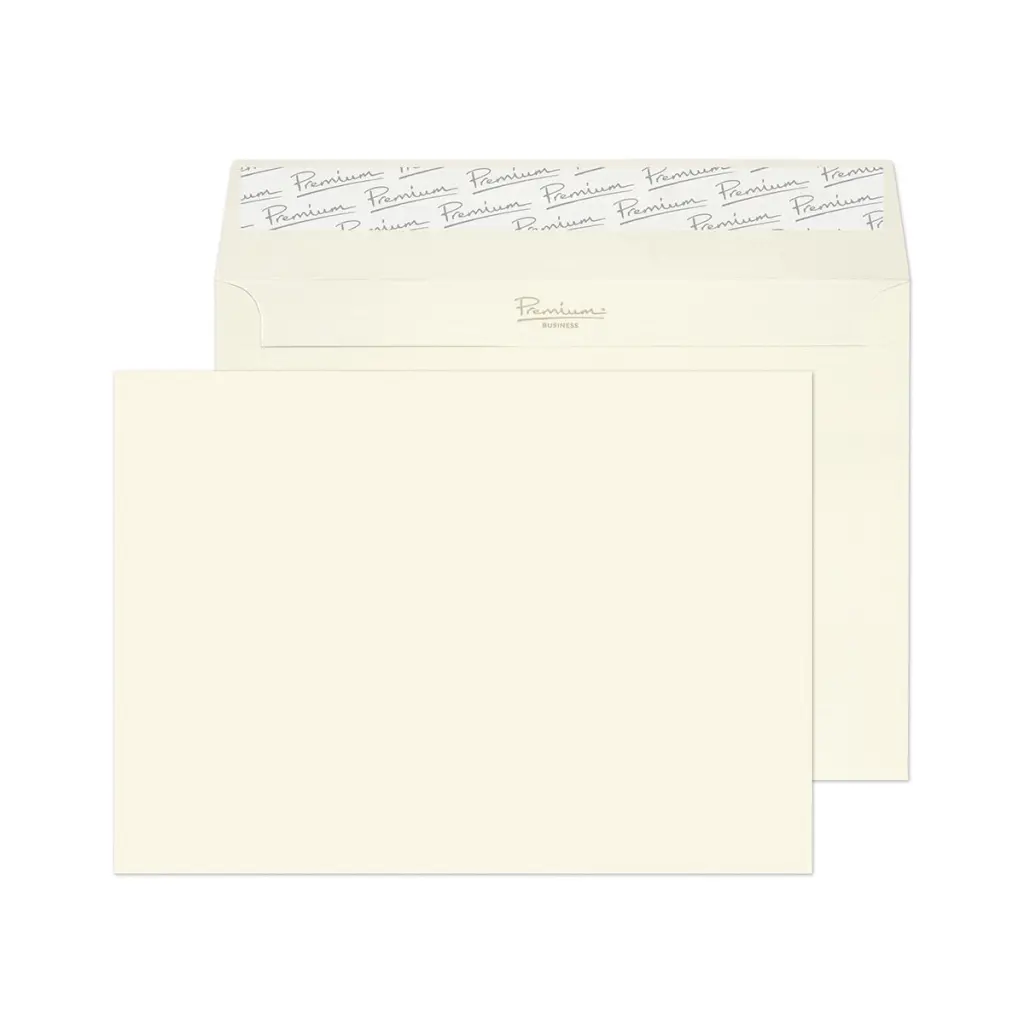 Blake Premium Business C5 High White Laid Wallet Peel and Seal 120gsm 162x229mm BOX 500 PACK 25