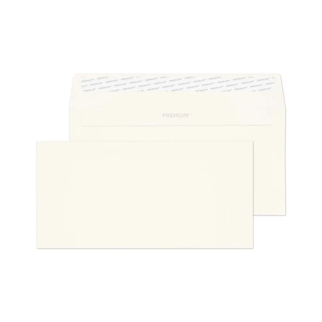 Blake Premium Business DL High White Wove Wallet Peel and Seal 120gsm 110x220mm BOX 500
