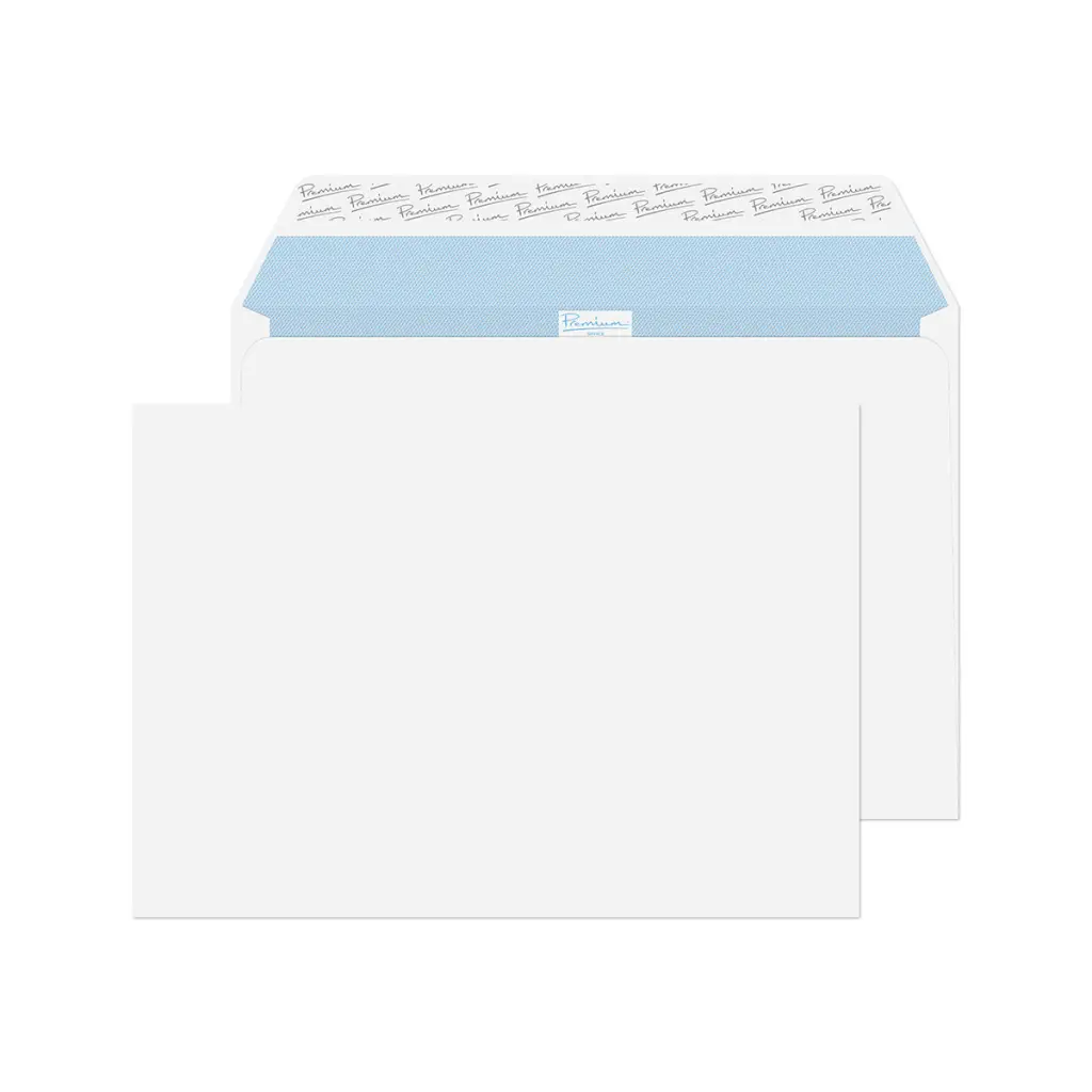 Blake Premium Office C4 Ultra White Wove Wallet Peel and Seal 120gsm 229x324mm BOX 250