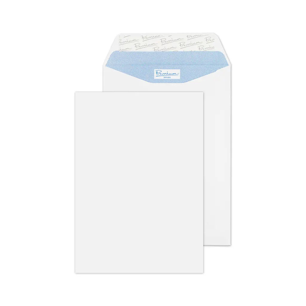 Blake Premium Office C5 Ultra White Wove Pocket Peel and Seal 120gsm 229x162mm BOX 500 PACK 25