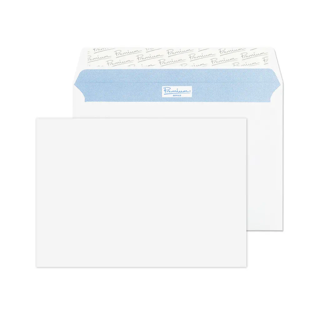 Blake Premium Office C5 Ultra White Wove Wallet Peel and Seal 120gsm 162x229mm BOX 500