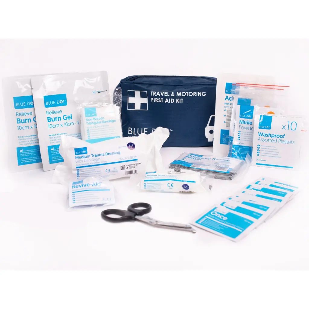 Blue Dot BS 8599-1 (2019) Travel Kit In Blue Printed Bag (Each)