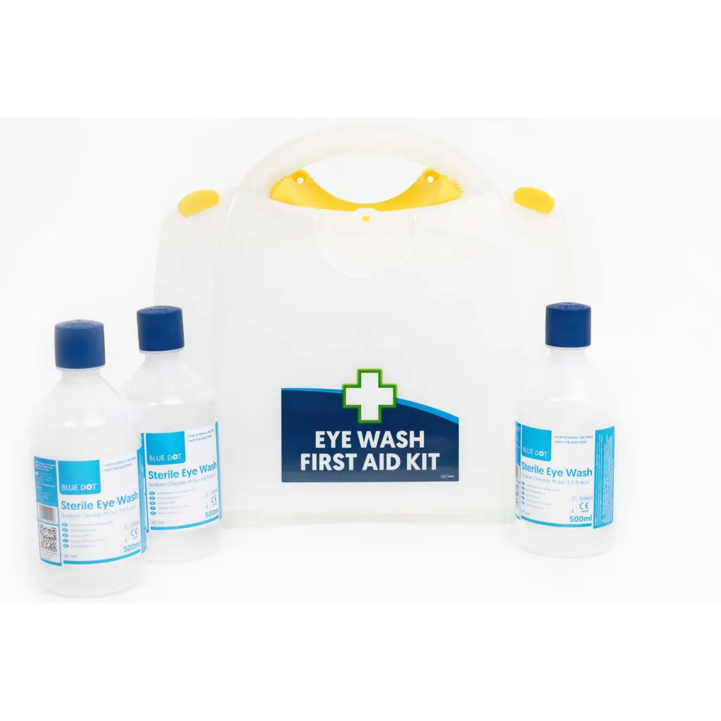 Blue Dot Triple Eye Wash Kit - PGB (Each)