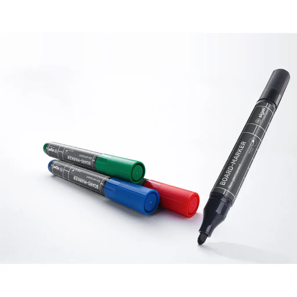 Board Marker - Black Blue Red Green Non-permanent (4) BA010