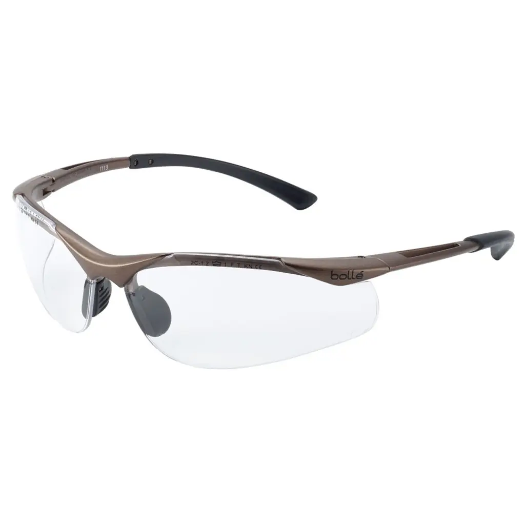 Bolle Safety Contour Platinum Clear 
