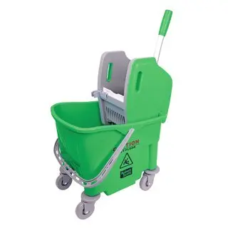 Bucket Buffalo & Wringer Green 25l