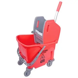 Bucket Buffalo & Wringer Red 25l